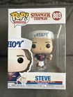 Funko Pop Stranger Things Steve 803 Scoops Ahoy With Protector