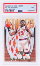 1996 Skybox Ex2000 Patrick Ewing Net Assets #3 PSA 9