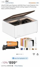 xTool M1 10W Smart Laser Engraver and Vinyl Cutter Bundle