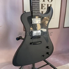 Matte Black Firebird RD Electric Guitar Solid Body HH Pickup Chrome Hardware Hot