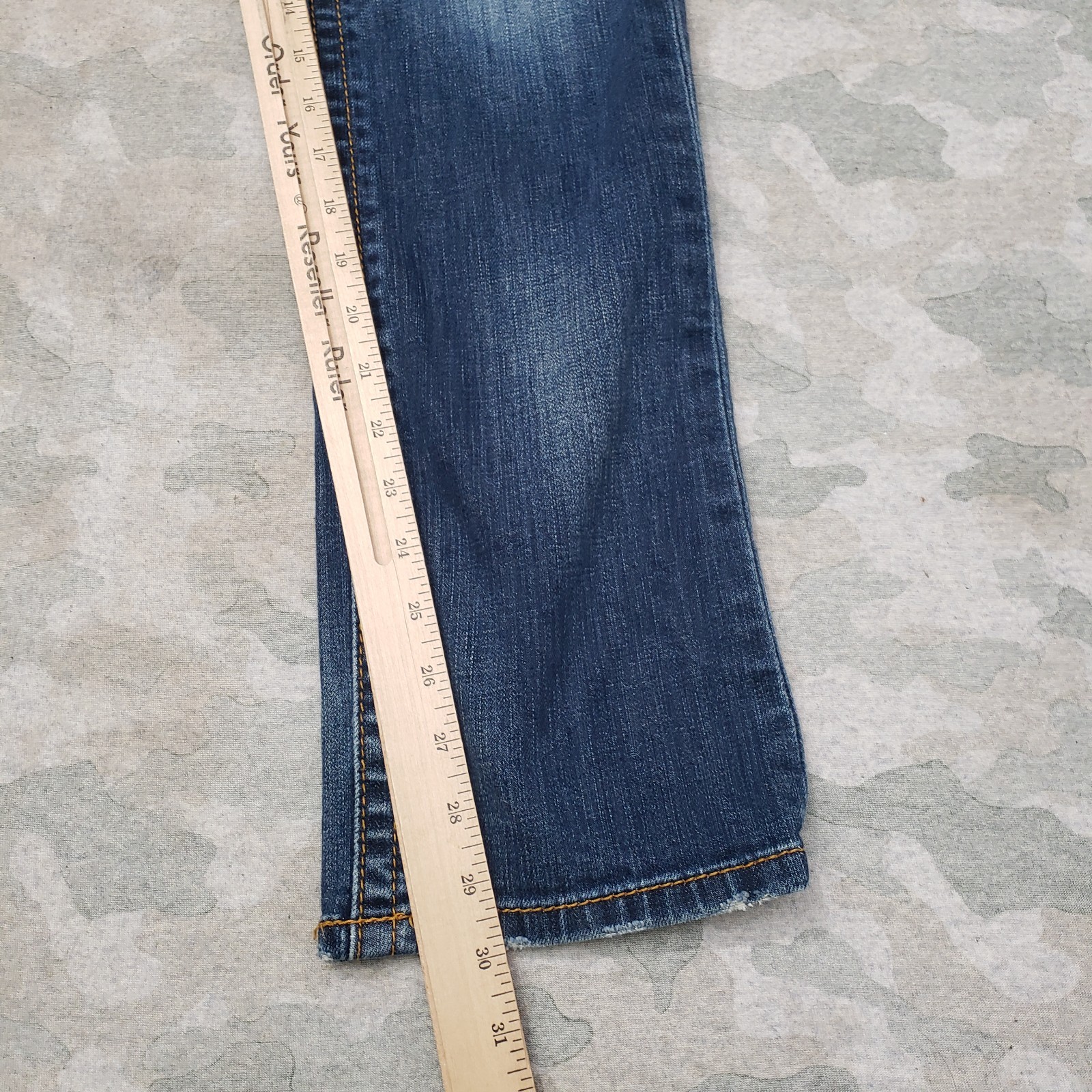 Rock Revival Jeans Mens 29 Blue Pockets Tommy Straight Denim Medium Wash