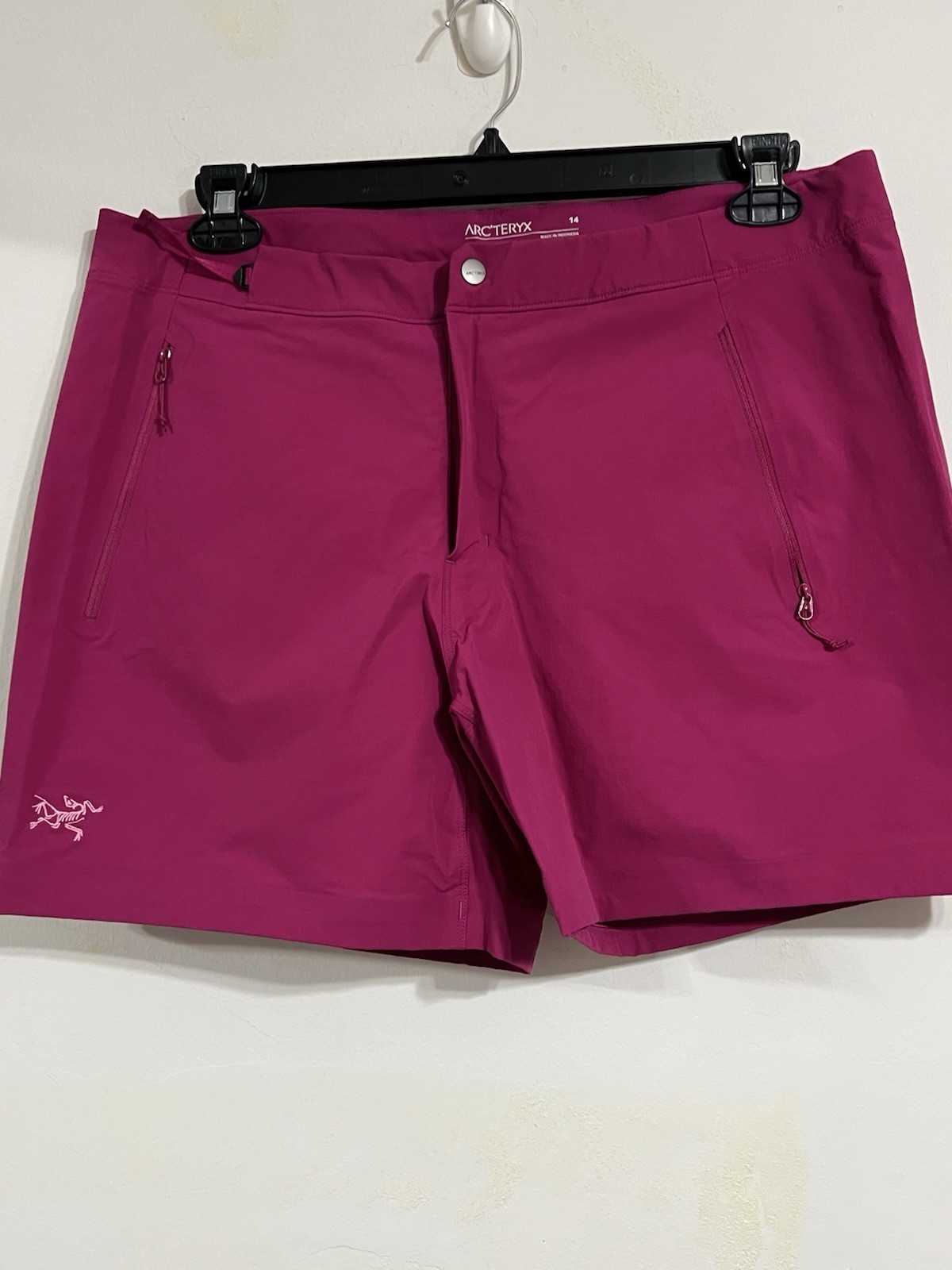Arc'teryx Gamma Shorts 6" Donna Taglia 14 Amaranto Regolabile Escursionismo