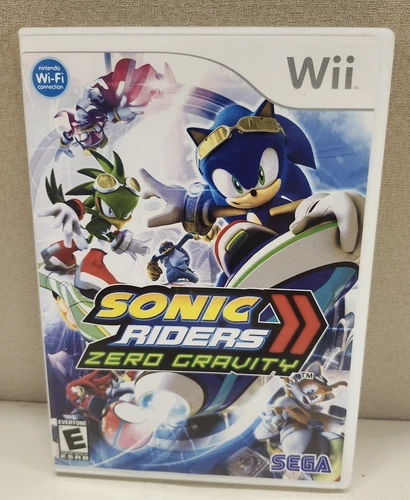 Sonic Riders: Zero Gravity (Nintendo Wii, 2008) No Manual - Tested and Working