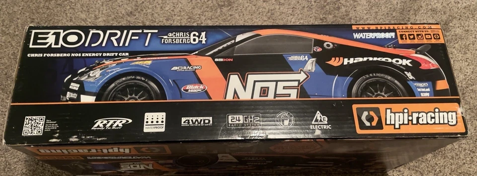 HPI Racing E10 Drift Chris Forsberg NOS Energy Drift Car R/C - Image 2 of 4