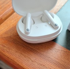 JLab White True Wireless Bluetooth In-Ear Earbuds with Charging Case