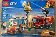 burger bar fire rescue lego