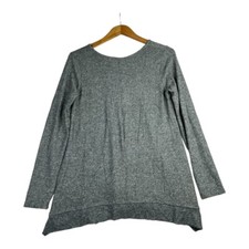 Soft Surroundings Women's Long Sleeve Softly Gray Tunic Size Small