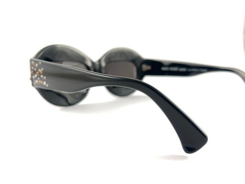 NEW VINTAGE ALAIN MIKLI 4104 OVERSIZED STRASS MASK FRANCE SUNGLASSES 1980 - 第 5/13 張圖片