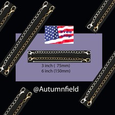 4 pieces Chain Extender Necklace Bracelet 3" or 6" us seller
