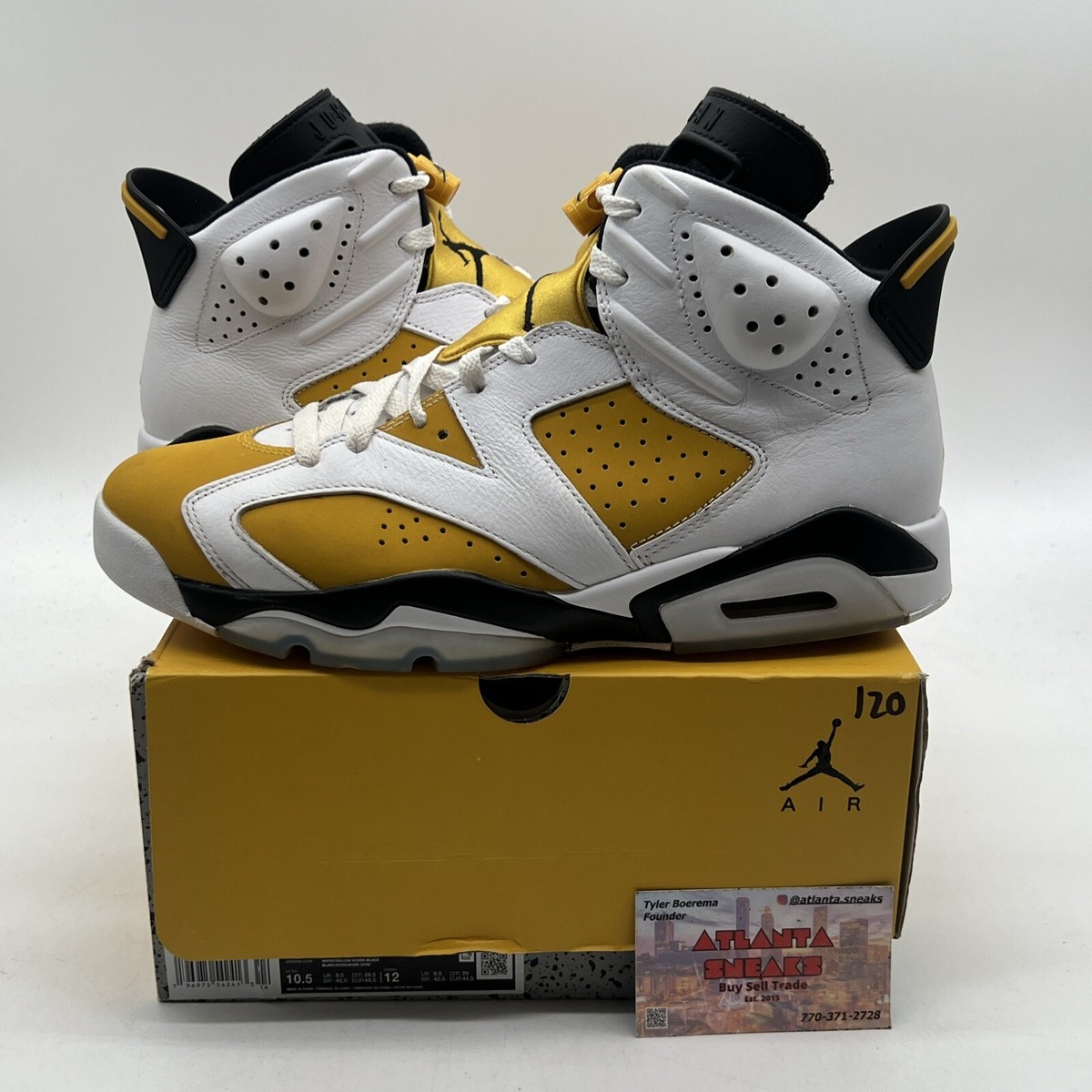 新品未使用NIKE AIR JORDAN 6RETRO YELLOW OCHRE Amazon.com | Nike Men's Jordan 6 Yellow Ochre Size 11.5