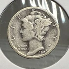 1929 SILVER MERCURY DIME BETTER COIN