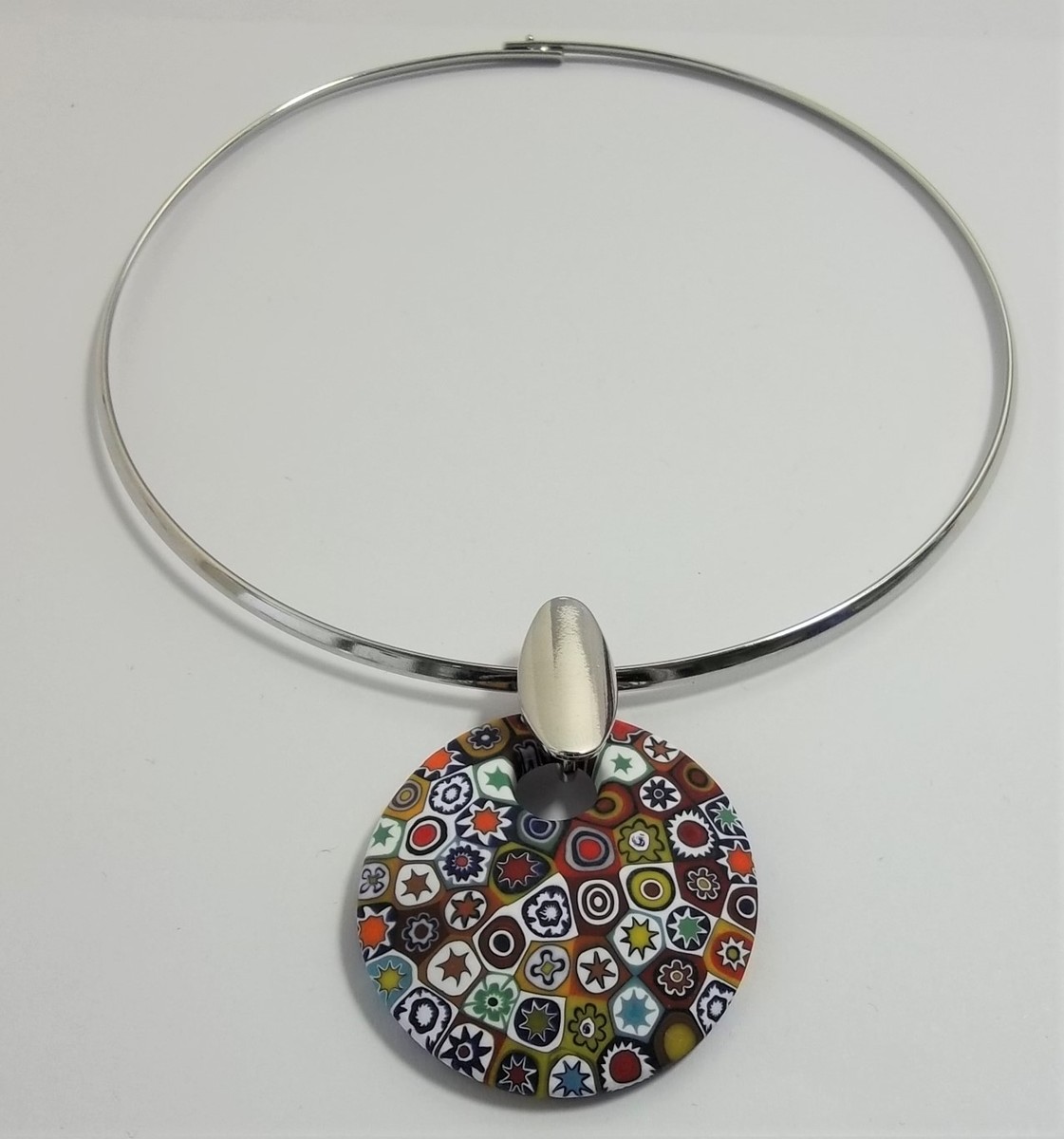 Collier En Verre De Murano 49 Cm - Bijou Costantini Glass Beads - Neuf Avec étiquettes