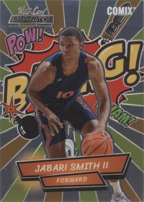 2021-22 Wild Card Alumination - Jabari Smith Jr. #AC-8 - 1 of 2