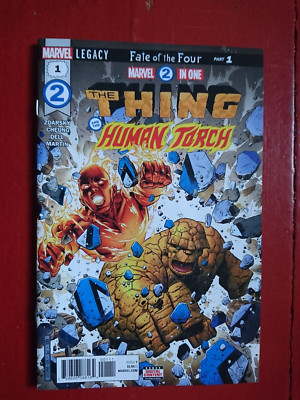 Marvel Two in One-The Thing and the Human Torch #1 (US Marvel 1st Print) Zdarsky