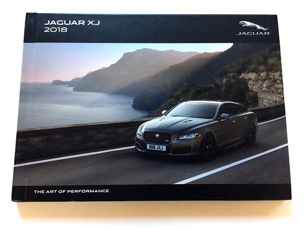 2018 Jaguar XJ XJ8 90-page Original Car Sales Brochure Catalog Hard Cover Book