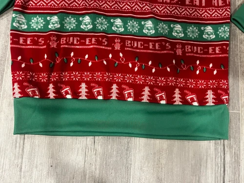 Buc-ees Bucees Beaver Ugly Christmas Holiday Pullover Sweater Size Large