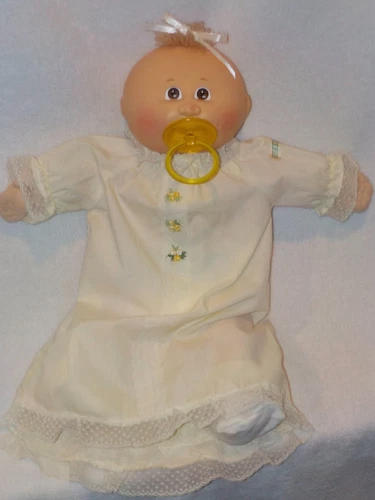 Sweet Vintage 14" Baby Cabbage Patch Doll W/Pacifer