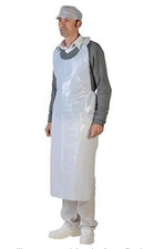 100 TABLIERS  BLANC JETABLES ALIMENTAIRE MEDICAL