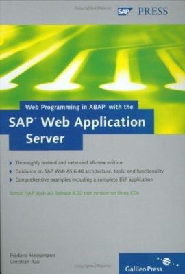 Web Programming in ABAP with the SAP Web Application Server