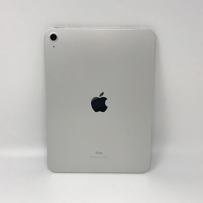 Apple iPad 10 64GB Silver WiFi Good Condition 194253387442| eBay