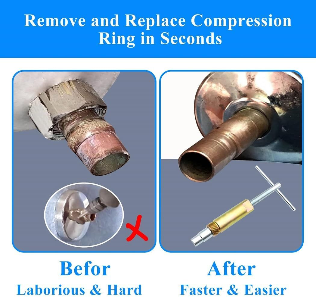 Compression Sleeve Removal Tool for 1/2-Inch Plumbing Fittings
