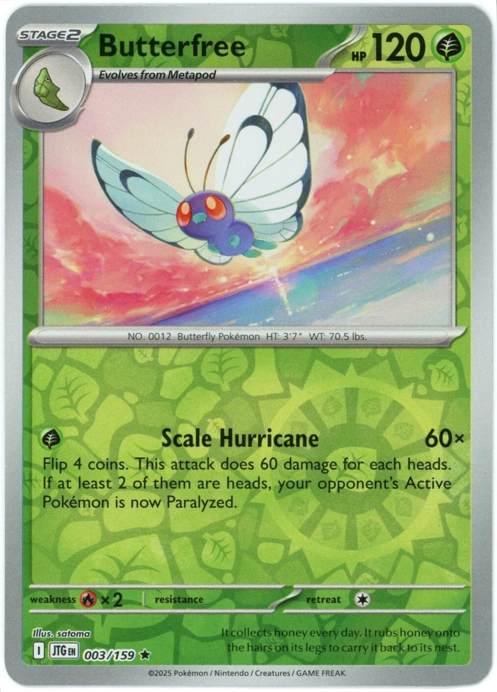 Butterfree 066/128 Base Expansion Pack for sale | eBay