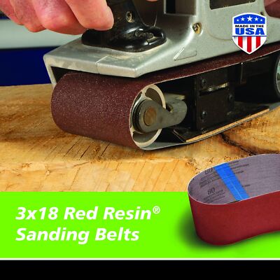 Gator 5-pack 40-grit 3-in W X 21-in L Sanding Belt Sandpaper 7019 