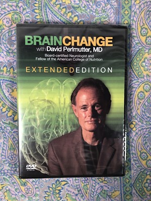 Brain Change with David Perlmutter MD  (DVD, Extended Edition) NEW SEALED