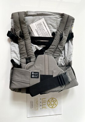 Tokidoki Lille Ergonomic All Seasons 6 Positions Baby Carrier Grey
