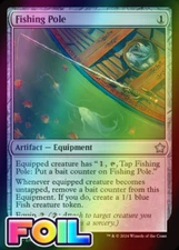 x1 Fishing Pole FDN Foundations MTG 128 FOIL UNCOMMON M/NM 1x