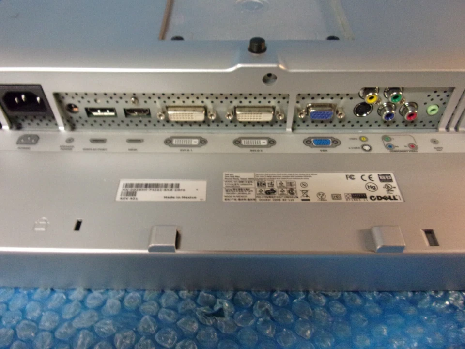 🔥Dell 2408WFP 24" Wide LCD Monitor w/4-Port USB HDMI VGA DVI DP 2408WFPb G283H - Image 3 of 4