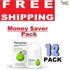 Perspirex Comfort Antiperspirant Roll On 20ml (12 PACK) - Free Ship to USA