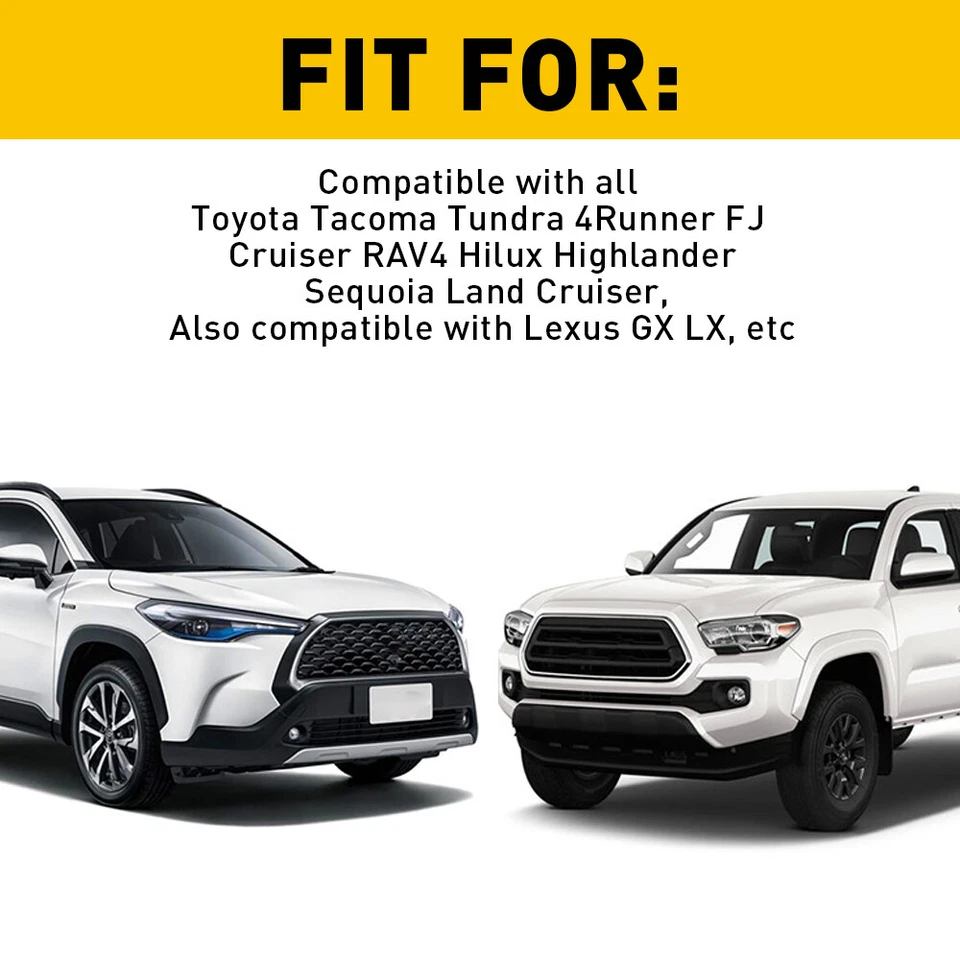 Calcomanía adhesiva a rayas tricolor estilo retro clásico de 10 cm para Toyota RAV4 Lexus Foto 3 de 4