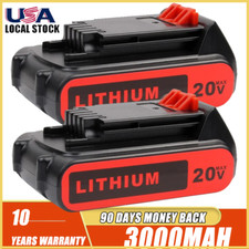 20V 3.0Ah Lithium Battery Replacement for Black and Decker 20Volt Li-Ion LBXR20