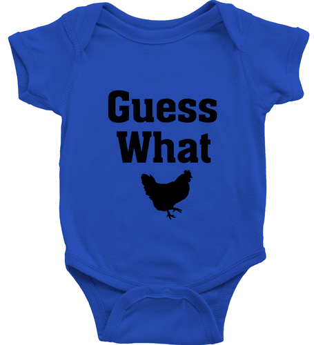Toddler Kids Tee Youth T-Shirt Baby Bodysuit Funny Pet gift Guess What Chicken - Picture 20 of 30