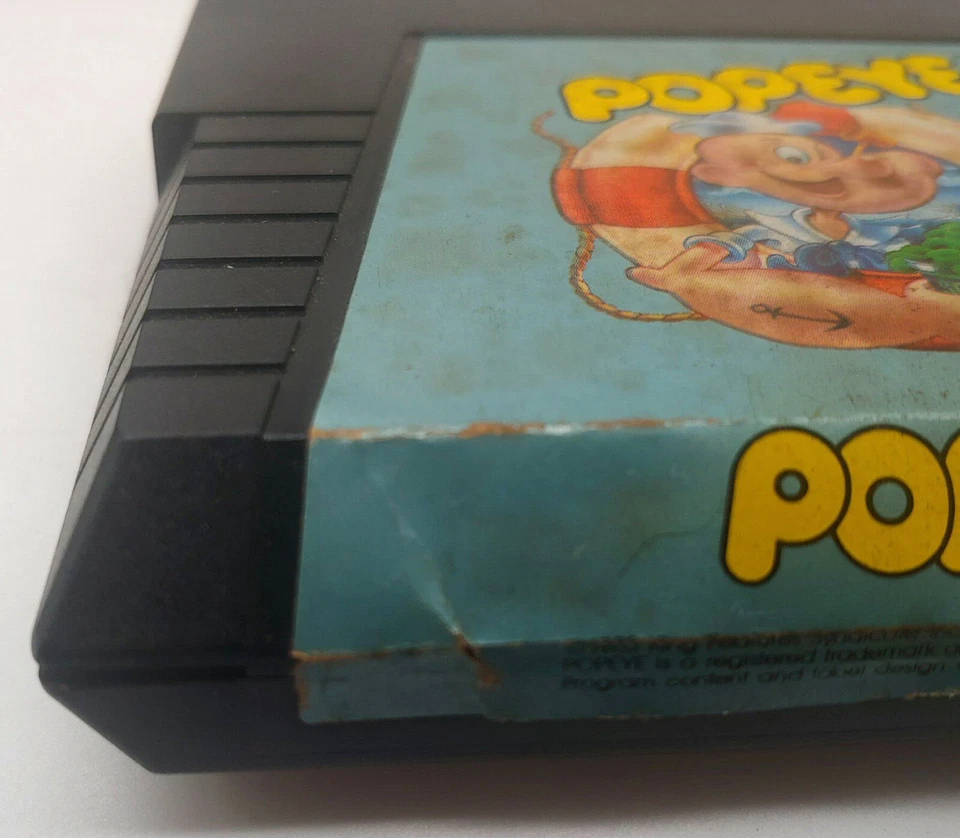 Atari 5200 Popeye with Manual (As-Is/Untested) - Image 4 of 4