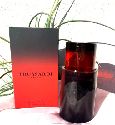 TRUSSARDI Primo for Him Eau de Parfum Rechargebale Natural Spray 100 ml NEU