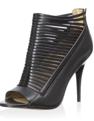 skechers peep toe caged wedges