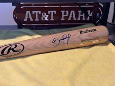 2008 TriStar Hidden Treasures Futures Pablo Sandoval Autographed Bat 31/48