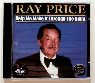 Ray Price Help Me Make It Through The Night CD Gusto Willie Nelson Songs