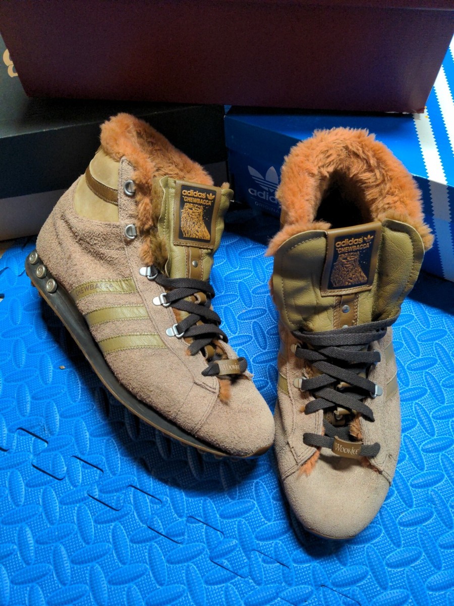 adidas CHEWBACCA スニーカー Adidas X Rivalry Hi Star Wars Chewbacca UK9. 40th Anniversary Of
