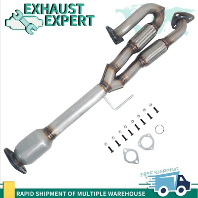 #ad Fits 2009 2014 Nissan MAXIMA Flex Pipe Catalytic Converter 3.5L 12H43248 gaskets $92.90