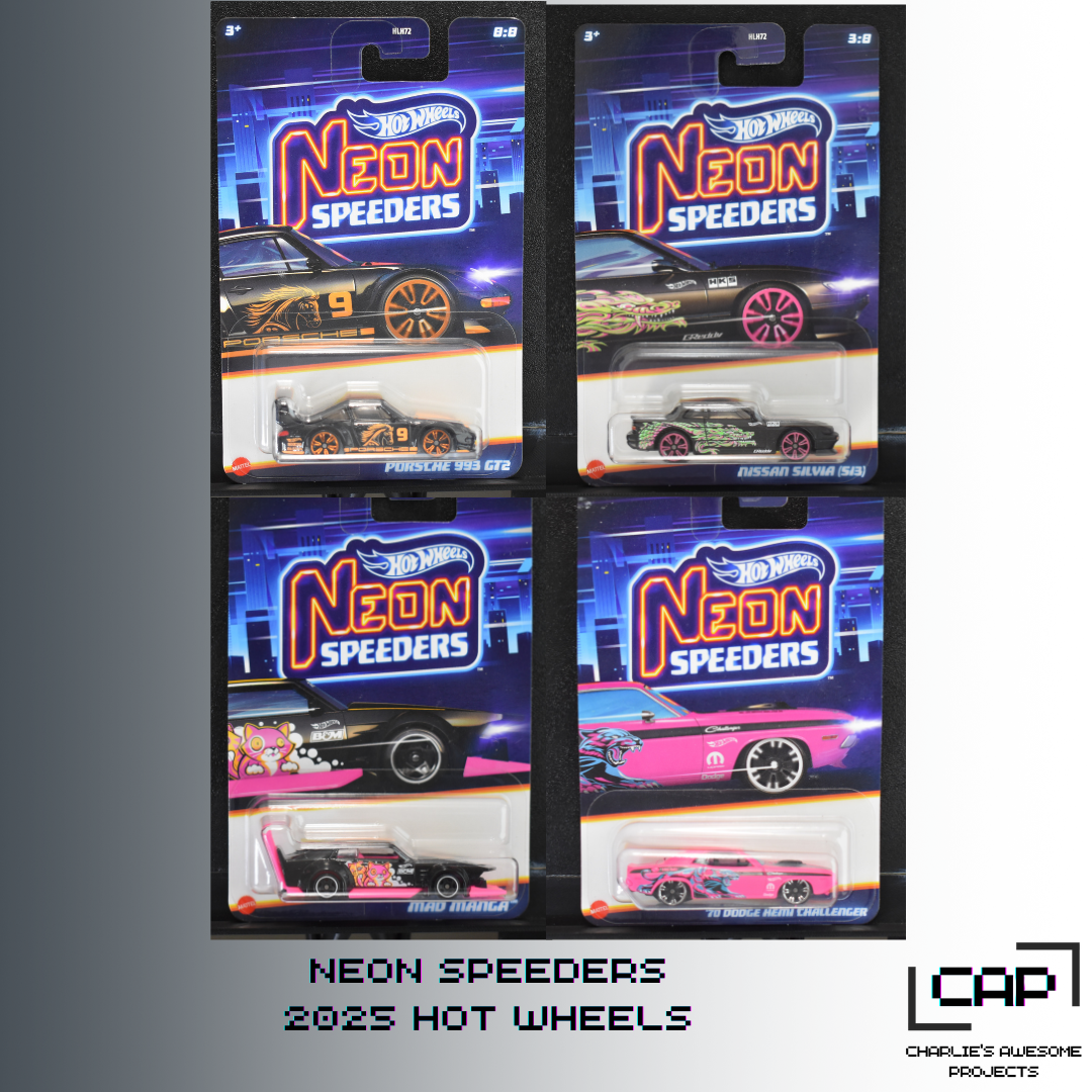 Hot Wheels Neon Speeders マッドマンガ5台セット Hot Wheels Neon Speeders マッドマンガ5台セット - メルカリ