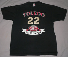 Vtg 90s TOLEDO, WA T SHIRT SzL INDIANS HIGH SCHOOL FOOTBALL JERZEES TAG USA MADE