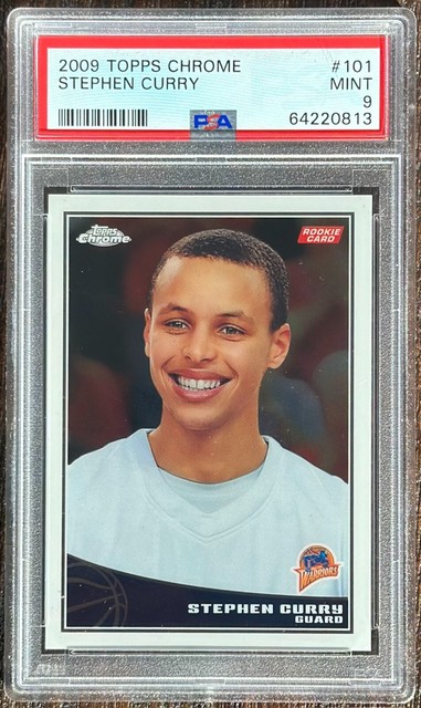 Stephen Curry 2009 Topps Chrome