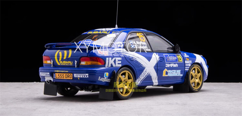 1/18 SUBARU IMPREZA WRC STI インプレッサ Amazon | ignition model 1/18 SUBARU Impreza WRX Type R STi Version