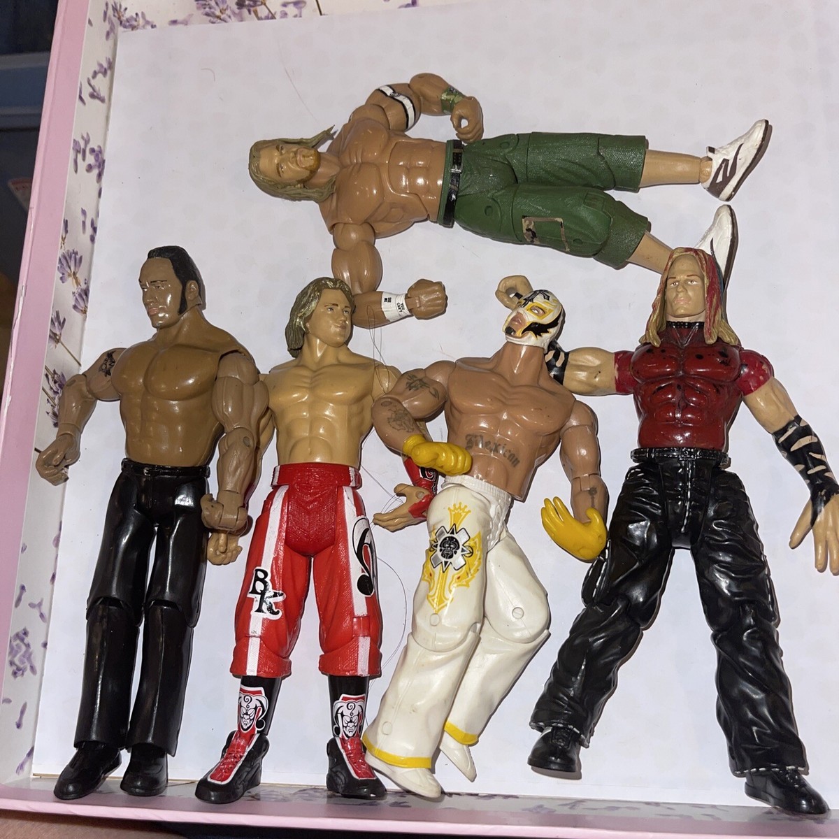ジャックスパシフィック　WWF　プロレス　フィギュア　12体＋おまけ　セット WWFほか当時モノフィギュアセットB | プロレスショップチャンピオン