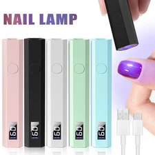 Timing Display Nail Lamp Portable Handheld Mini Family Quick Dry Flashlight Pen