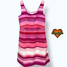 NWT LOFT×Ann Taylor Fit & Flare Ombre Stripe Dress Size 2 — $128 Retail