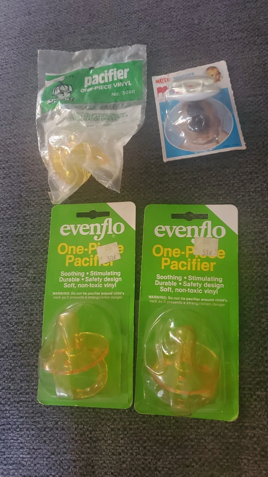 Vintage Evenflo, Mayee, Binky Pacifiers
Opens in a new window or tab